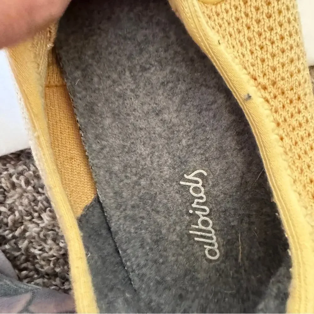 Allbirds Orange Tree Skippers Casual Sneakers Womens. 9 Lace Up Tennis Shoes